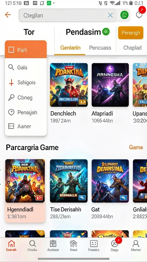 Gameplay yang mengasyikkan dengan tantangan level.