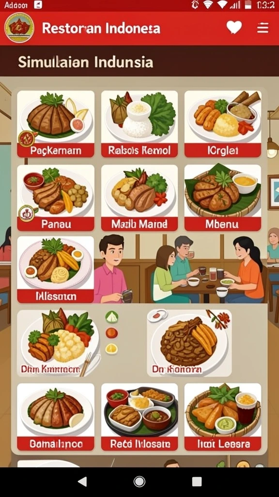 Tampilan antarmuka utama 8368SLOT yang menarik.