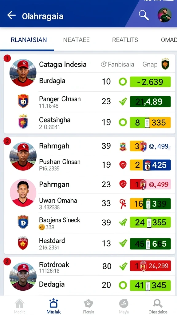 Tampilan antarmuka yang ramah pengguna.