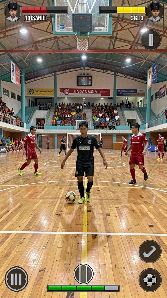 Antarmuka pengguna yang intuitif dan menarik.