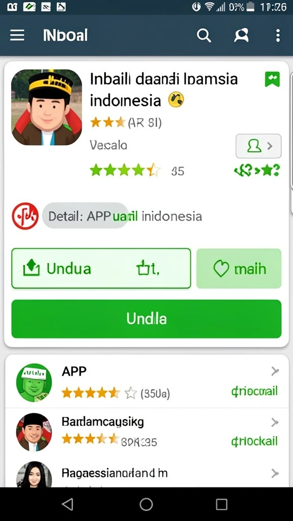 Tampilan antarmuka yang user-friendly dan mudah dinavigasi.