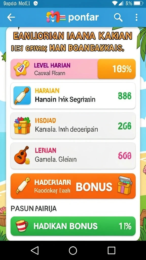 Grafis yang menarik dengan efek visual yang memukau.