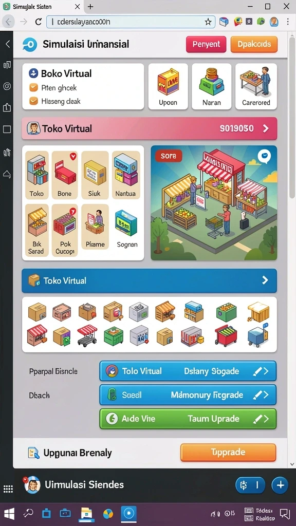 Tampak antarmuka yang user-friendly dan mudah digunakan.