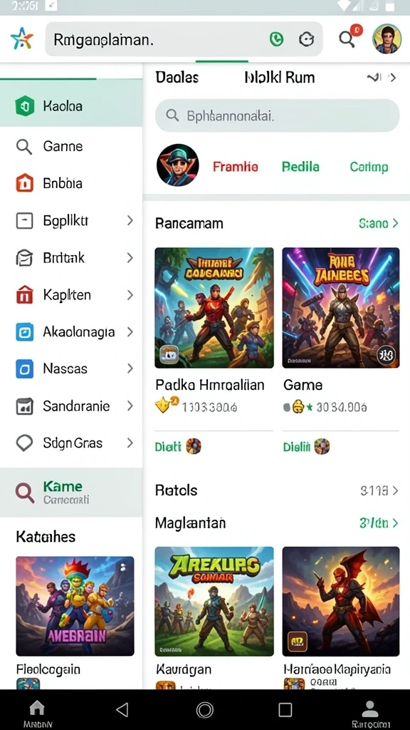 Tampilan antarmuka yang intuitif dan mudah digunakan.