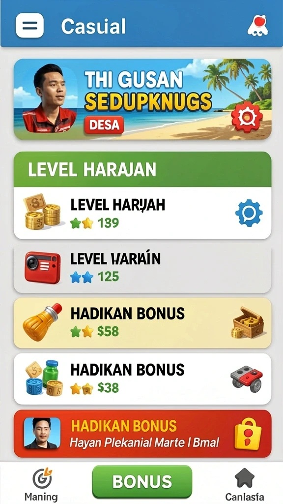 Community chat untuk berbagi tips dengan pemain lain.