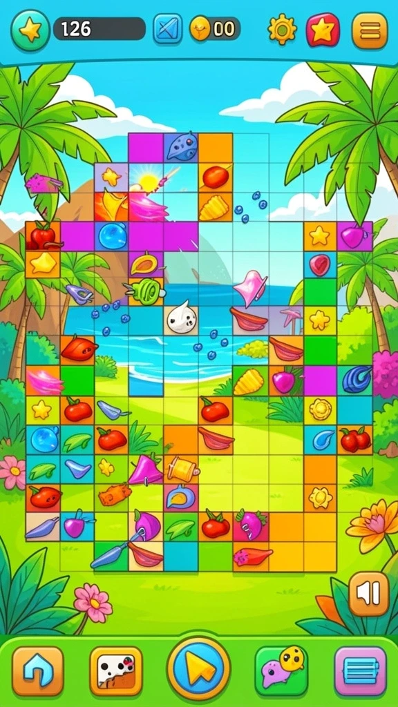Gameplay menantang dengan banyak level menarik.