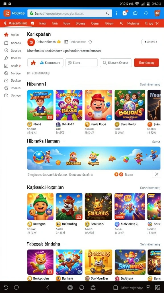 Tampilan grafis yang memukau dan menarik.