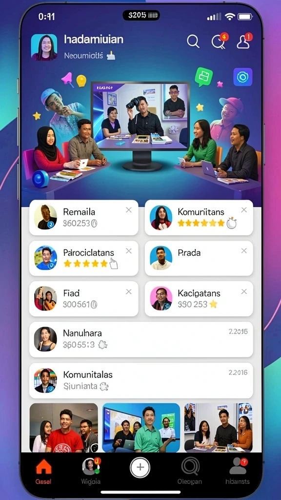 Tampilan antarmuka yang mudah digunakan.