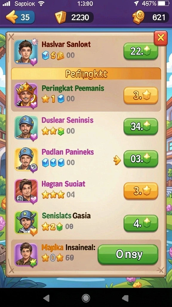 Gameplay yang dinamis dan penuh aksi.