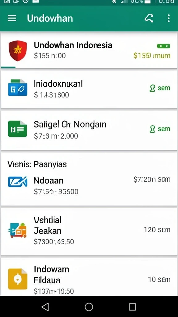 Antarmuka permainan yang ramah pengguna.