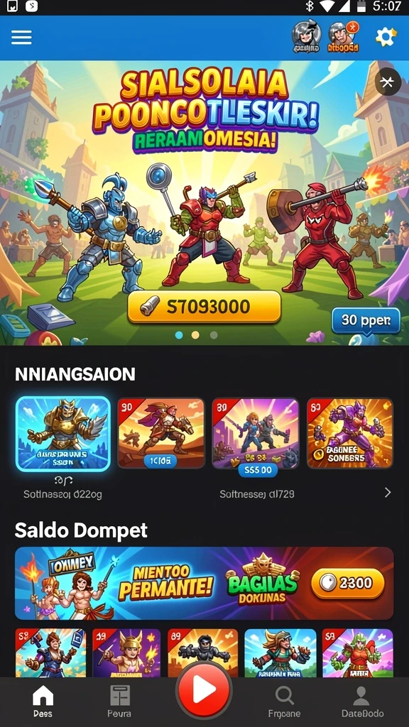 Tampilan antarmuka LOTUSBET88 yang menarik dan intuitif.