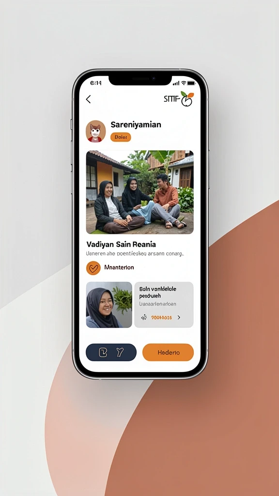 Tampilan awal aplikasi MIGASPIN yang menarik dan ramah pengguna.