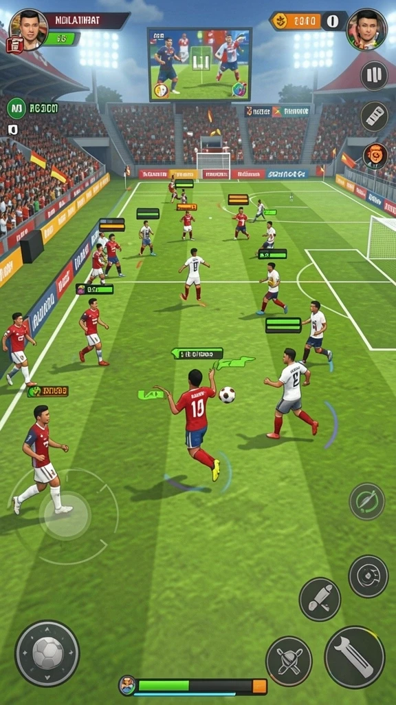Screenshot menampilkan fitur multiplayer yang mengasyikkan.