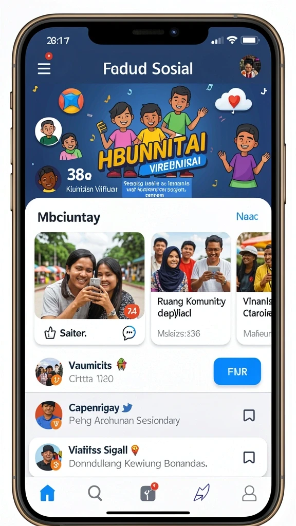 Tampilan antarmuka yang user-friendly.