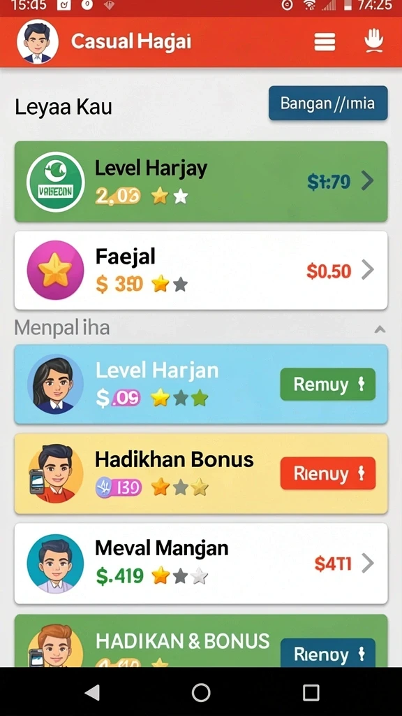 Tampilan antarmuka yang intuitif dan mudah digunakan.