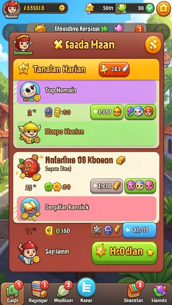 Tampilan antarmuka yang menarik dan mudah digunakan.