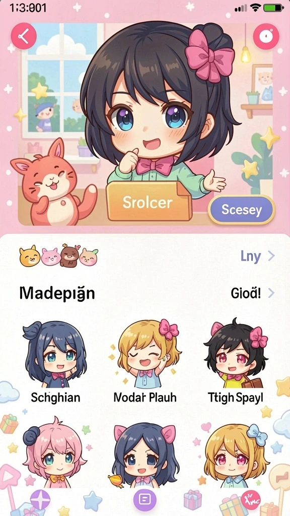 Screenshot pertama: Tampilan awal game yang menarik dan user-friendly.