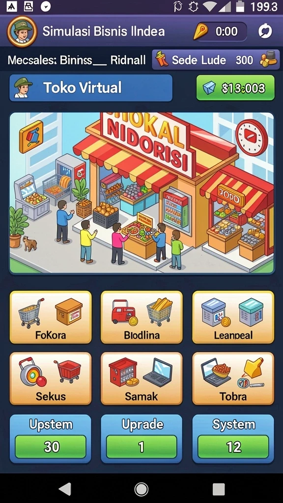 Antarmuka pengguna yang menarik dan mudah digunakan.