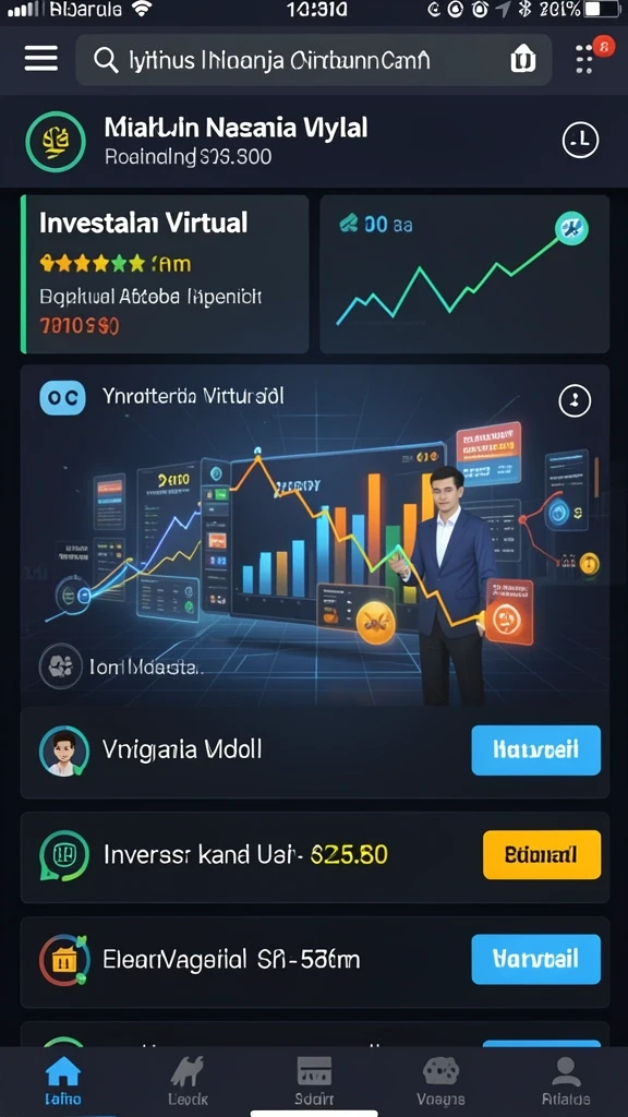 Tampilan grafis menarik untuk game slot.