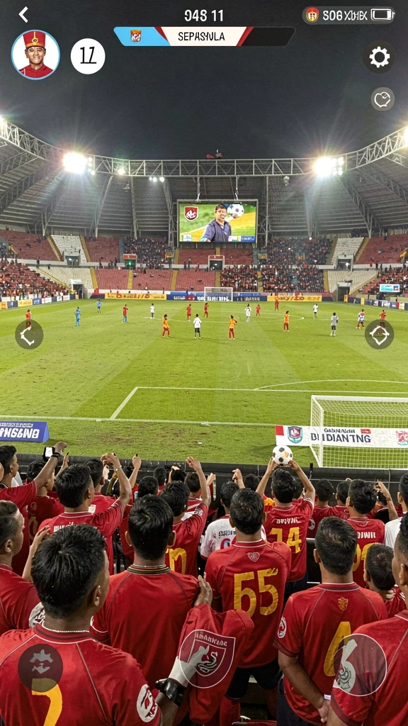 Gambaran gameplay yang seru dan kompetitif.