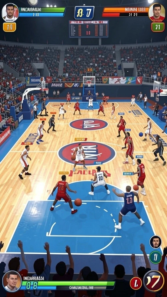 Fitur multiplayer RP886 yang memungkinkan interaksi antar pemain.