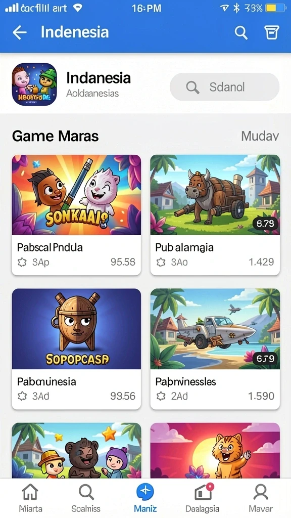 Sistem misi yang penuh tantangan dan seru.