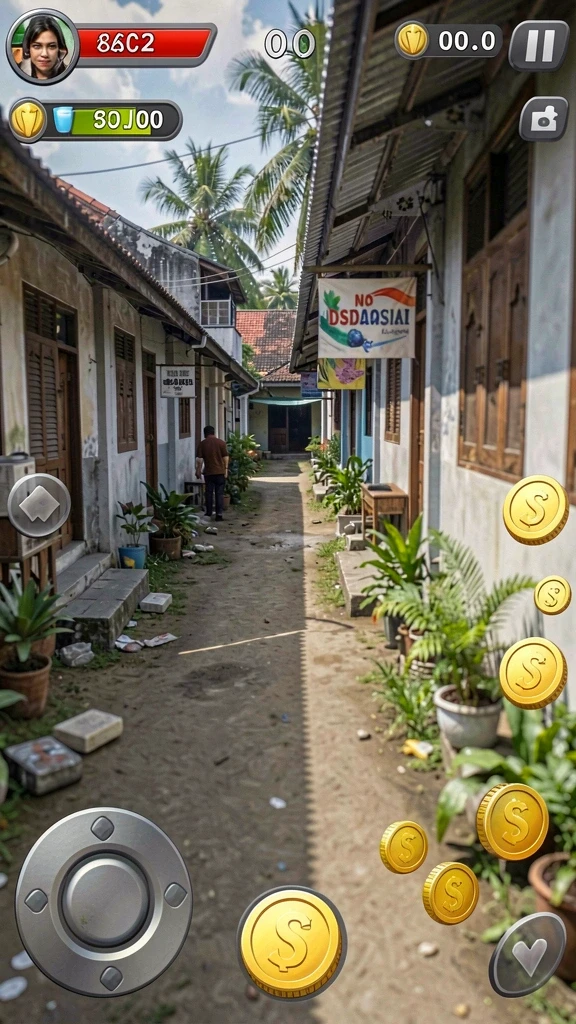 Level yang menantang dan penuh petualangan.