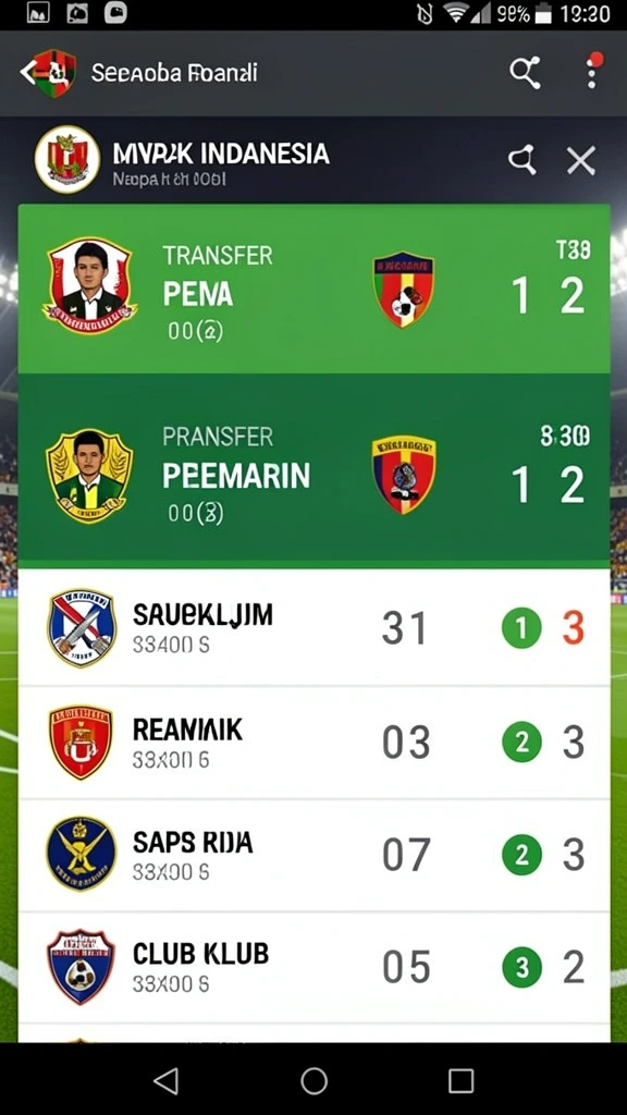 Tampilan antarmuka SEMAR123 yang menarik dan user-friendly.