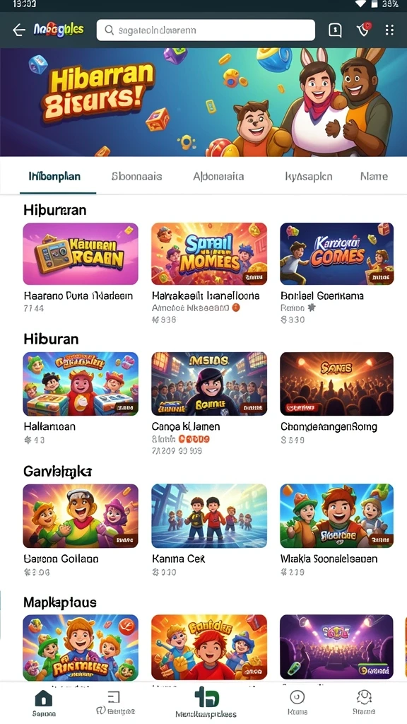 Kustomisasi karakter yang beragam dan unik.