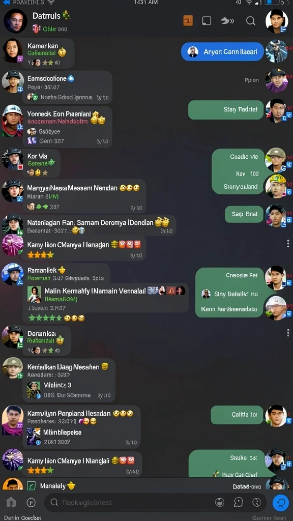 Momen seru bermain bersama teman-teman dalam SURGAPLAY.