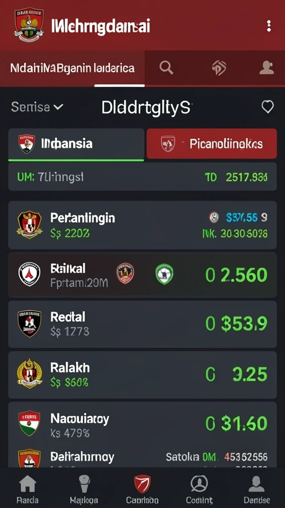Tampilan utama yang menarik dan mudah digunakan.